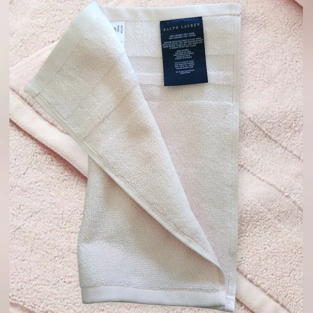 New! Ralph Lauren Soft Pink Wash Cloth